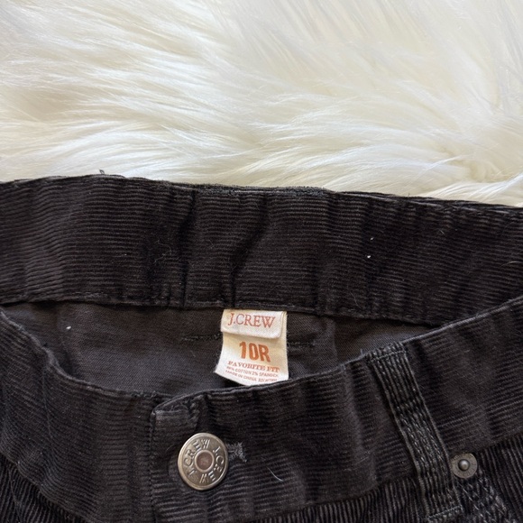 J. Crew Favorite Fit Dark Brown Corduroy Pants - Picture 4 of 5